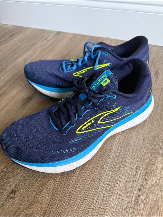 Brooks Other - Brooks Glycerin 19 Men's Navy and Blue Running Shoes Size 11.5